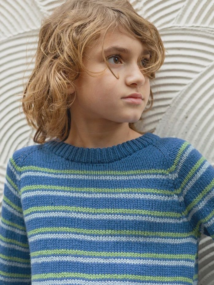 Colin Sweater - Junior / Sandnes Garn Pattern