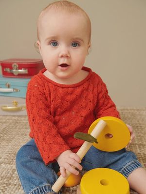 Lilja Sweater - Baby / Sandnes Garn Pattern