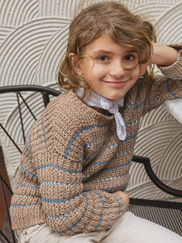 Sebbe Sweater - Junior / Sandnes Garn Pattern