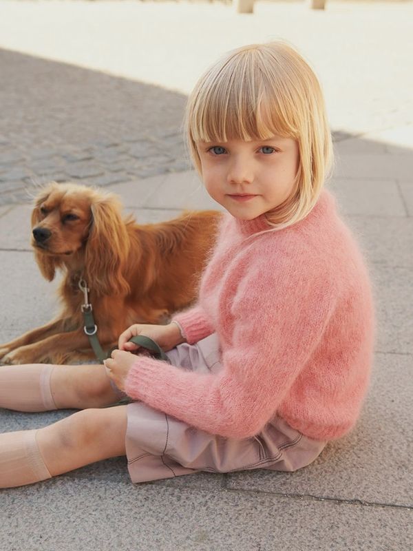 Spencer Sweater - Junior / Sandnes Garn Pattern