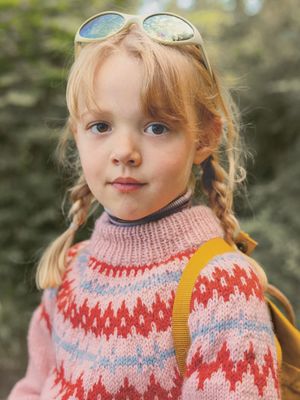 Polar Light Sweater - Junior / Sandnes Garn Pattern