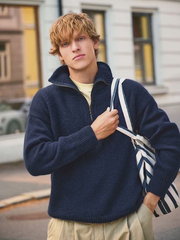 Matthew Sweater / Mens / Sandnes Garn Pattern