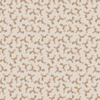 Natalie Bird Pocket Full of Joy / Reindeer Cream / Per 25cm