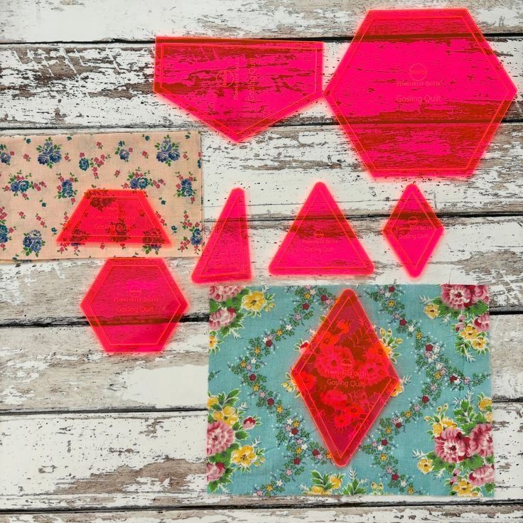 Gosling Quilt Acrylic Templates / Sew.be