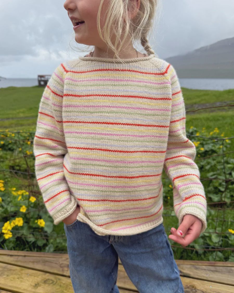 Frankie Sweater (1-12 years) / Petite Knits Pattern