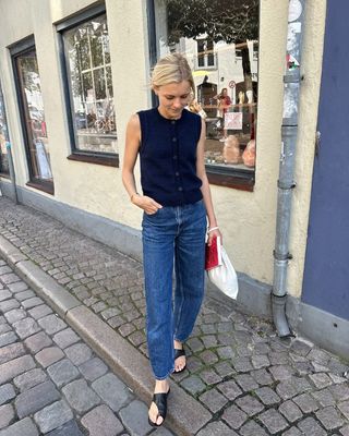 Maggie Vest / Petite Knit