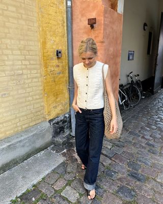 Esther Vest / Petite Knit