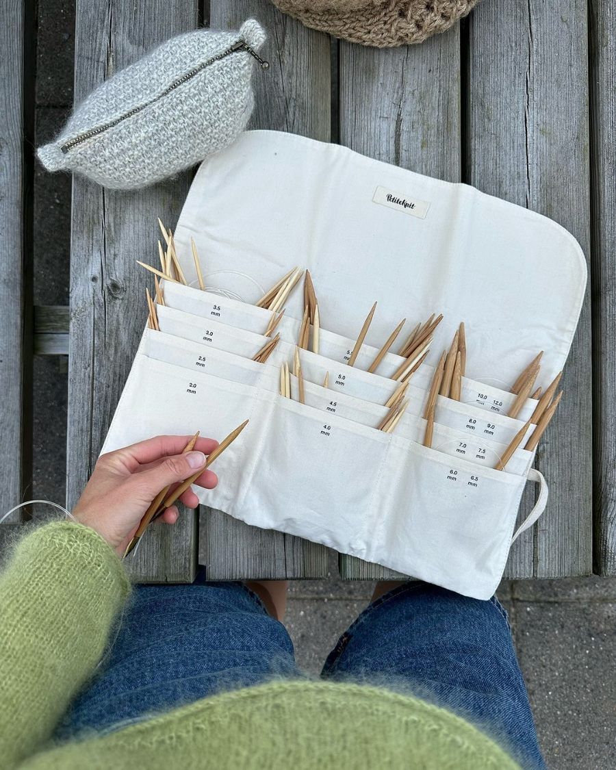 Petite Knit Needle Case for Fixed Circulars