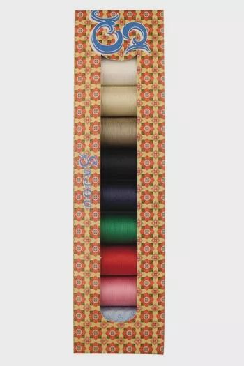 Sajou Fil à Gant Thread Set of 8 Spools / Popular Tones