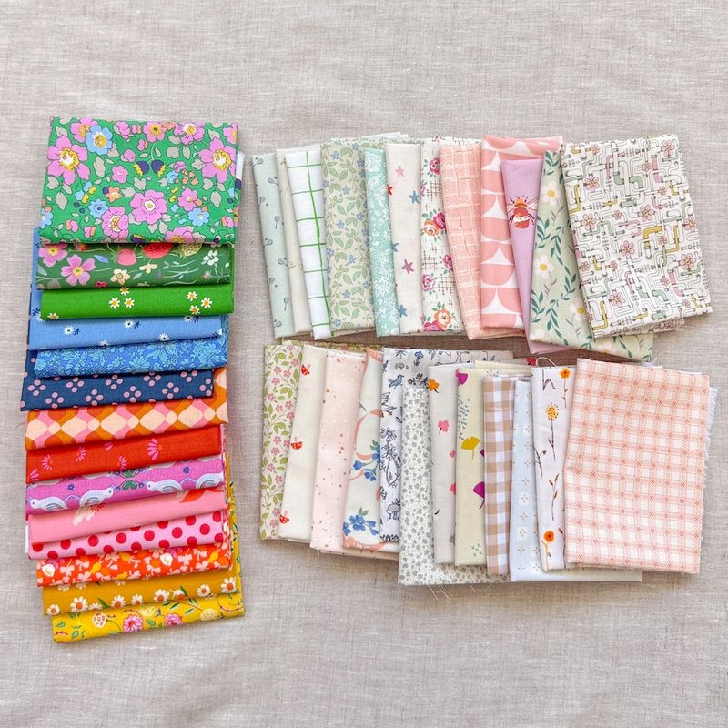 Orla Quilt Fabric Bundle / 39 x Fat 8th