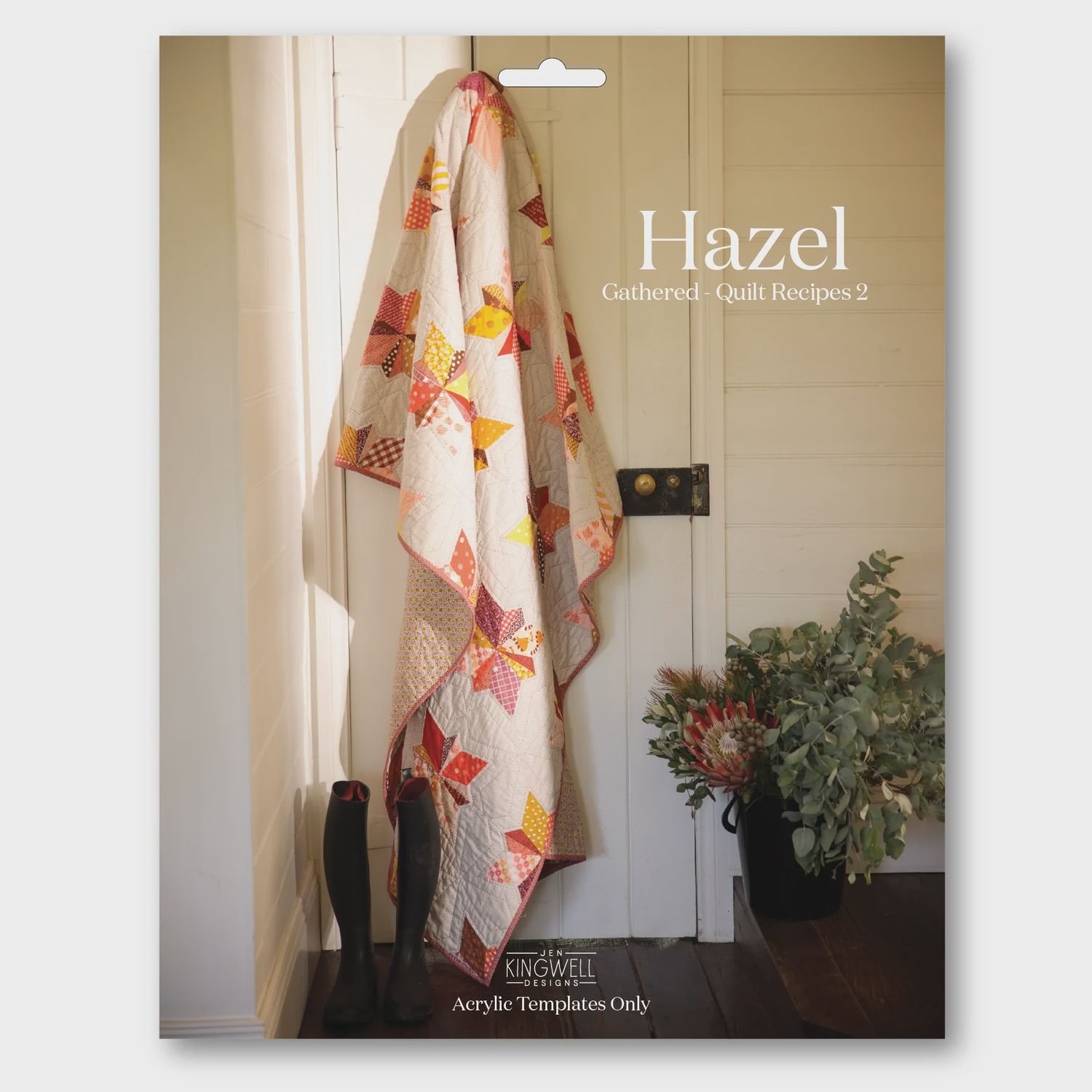 Hazel Acrylic Template Set from Gathered / Jen Kingwell