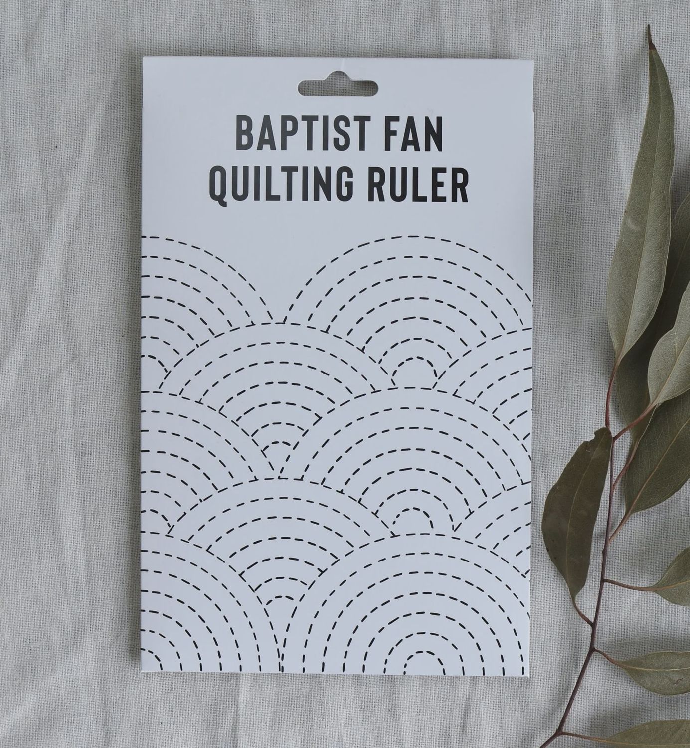 Baptist Fan Quilting Ruler / Template by Jen Kingwell