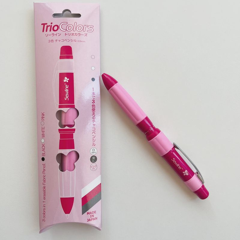 Trio Colors Fabric Pencil / Sewline