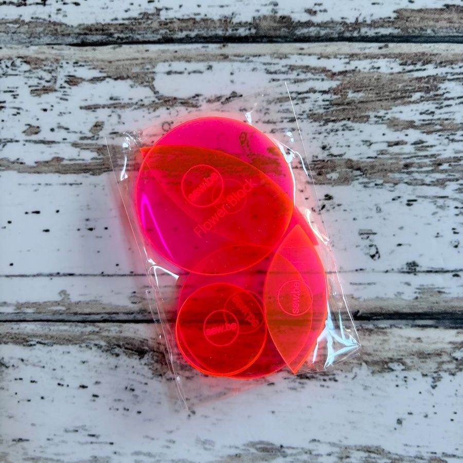 Summertime Quilt Acrylic Templates / Sew.be