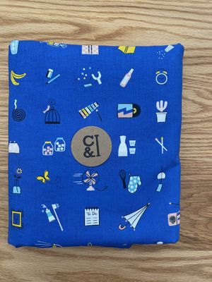 Remnant Ruby Star Fabric