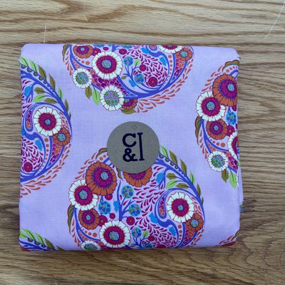 Remnant - Tula Pink, pink topiary - 3.1m