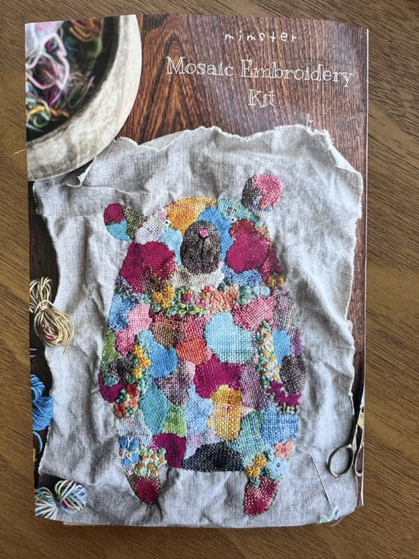 Big Bear Mosaic Embroidery Kit by Mimster