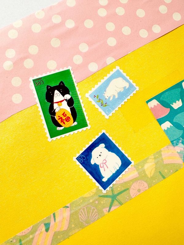 Niina Aoki Airmail Sticker Sheet