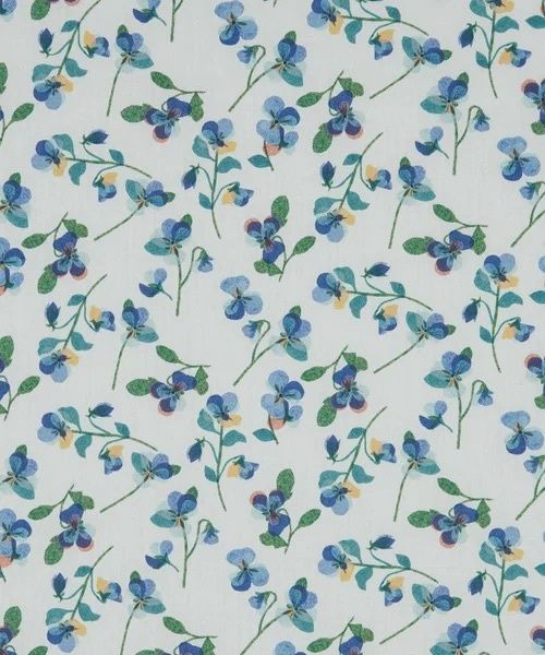 Liberty Tana Lawn / Pansy Scatter A / 25cm