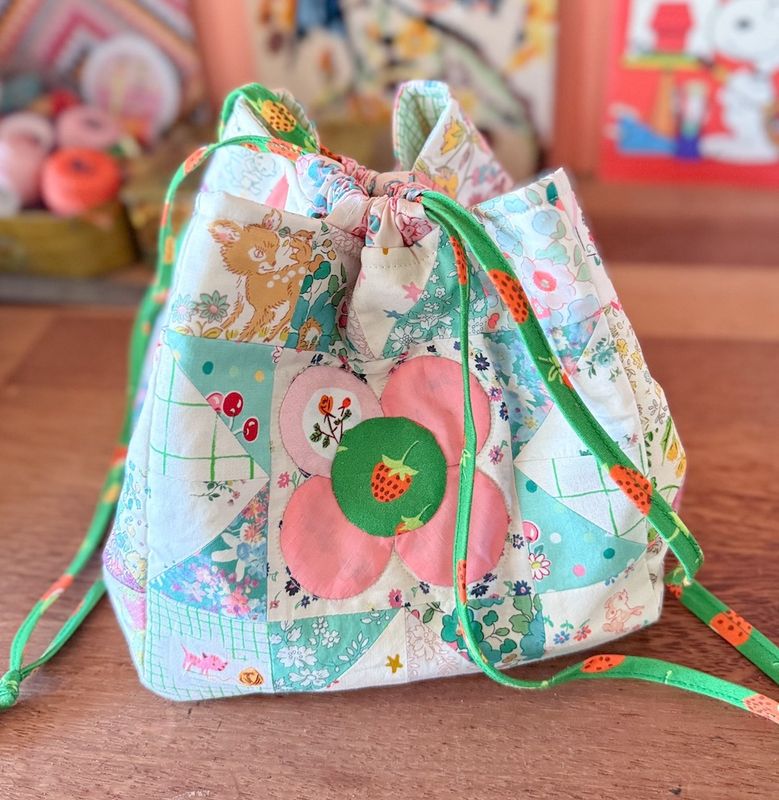 Summertime Dilly Bag Pattern + Template / Sew.be