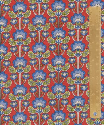 Liberty Tana Lawn - Floral Rebellion / Peacock Posy C / 25cm