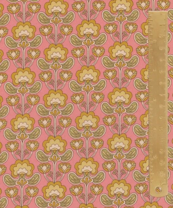 Liberty Tana Lawn - Floral Rebellion / Peacock Posy B / 25cm