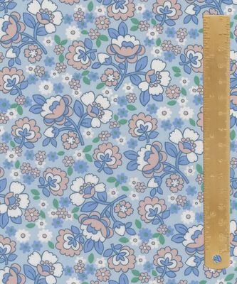 Liberty Tana Lawn - Floral Rebellion / Dancing Posies B / 25cm
