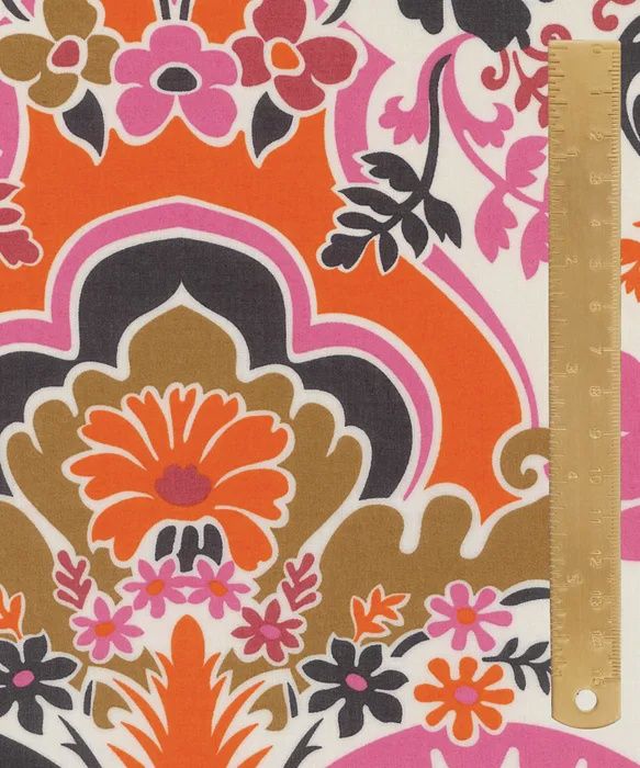 Liberty Tana Lawn - Floral Rebellion / Flamboyance C / 25cm