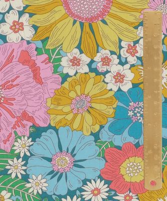 Liberty Tana Lawn - Floral Rebellion / Summers in the Sun B / 25cm
