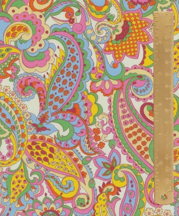 Liberty Tana Lawn - Floral Rebellion / Mr Paisley A / 25cm