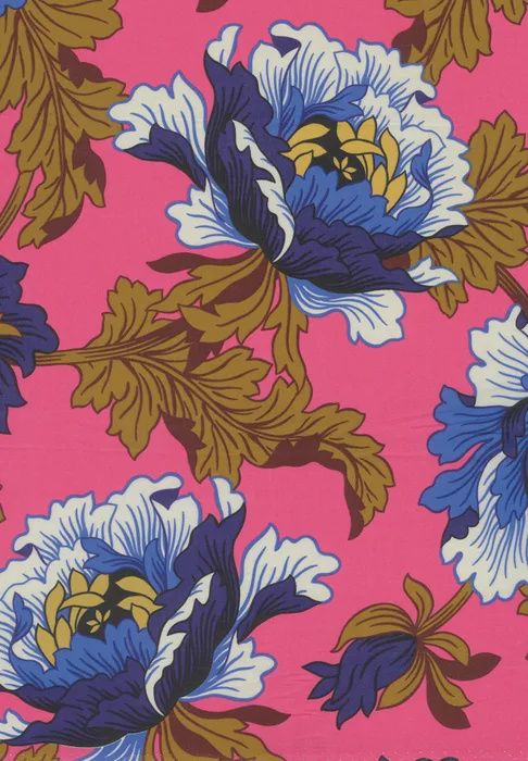 Liberty Tana Lawn - Floral Rebellion / Modern Dandy C / 25cm