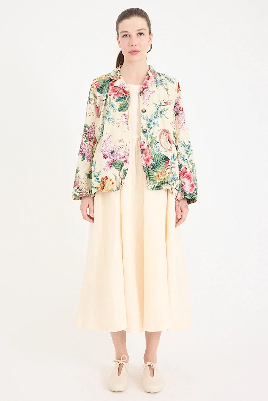 Dominique Blazer Bouquet Print by Metta Melbourne, Size: 1