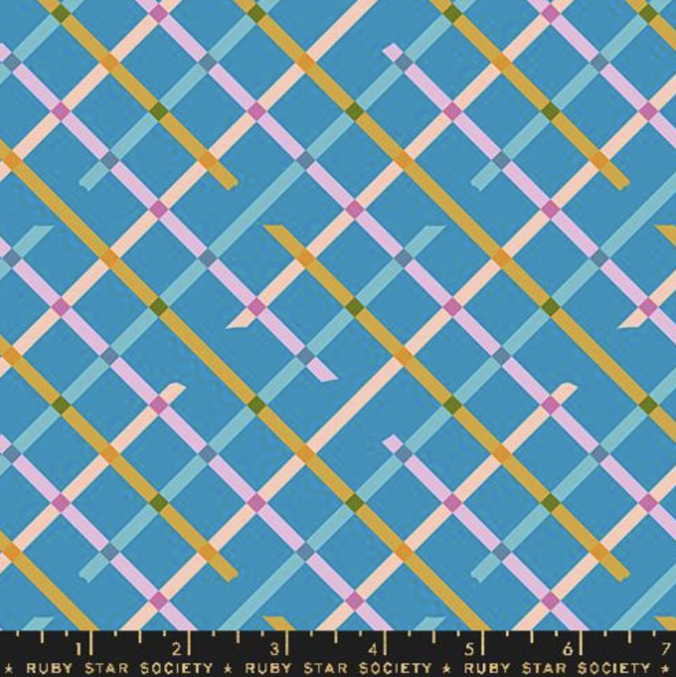 Ruby Star / Washi Plus / Off Grid Bright Blue / 25cm