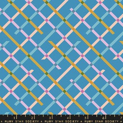 Ruby Star / Washi Plus / Off Grid Bright Blue / 25cm