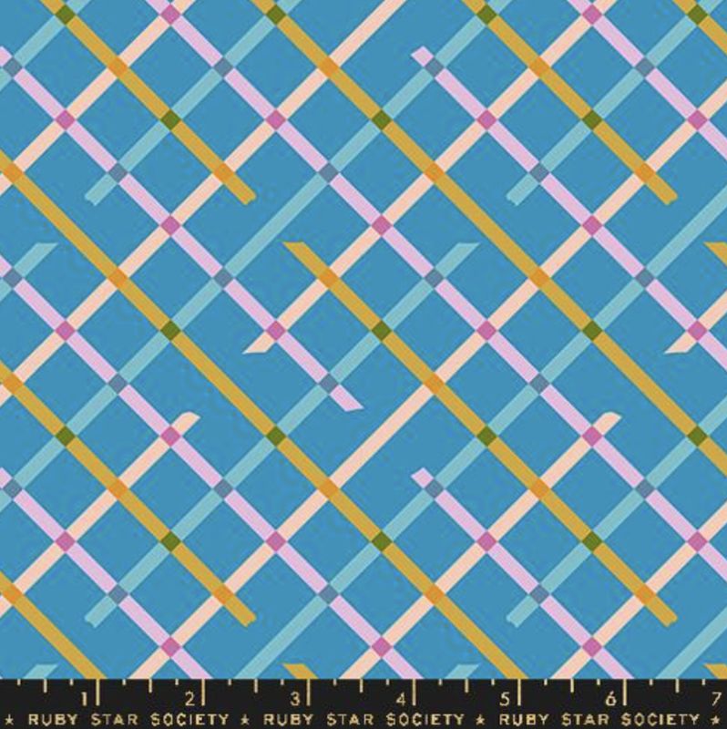 Ruby Star / Washi Plus / Off Grid Bright Blue / 25cm