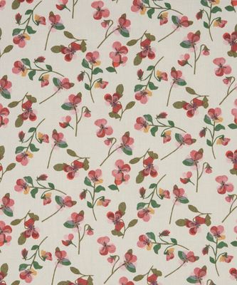 Liberty Tana Lawn / Pansy Scatter D / 25cm
