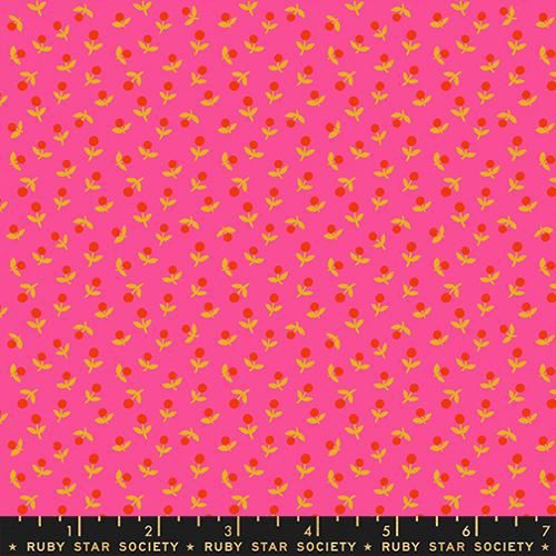 Ruby Star / Catnap Playful Flowers, Colour: Pink