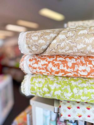 Japanese Double Gauze / Jungle Animal Print