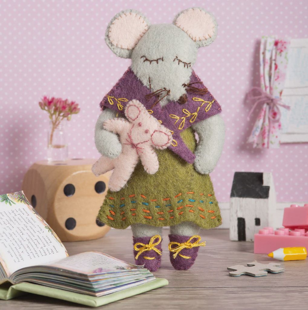 Felt Craft Mini Kit - Little Miss Mouse