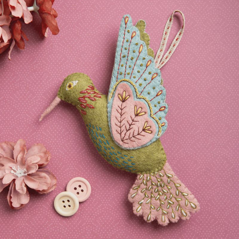 Felt Craft Mini Kit - Hummingbird