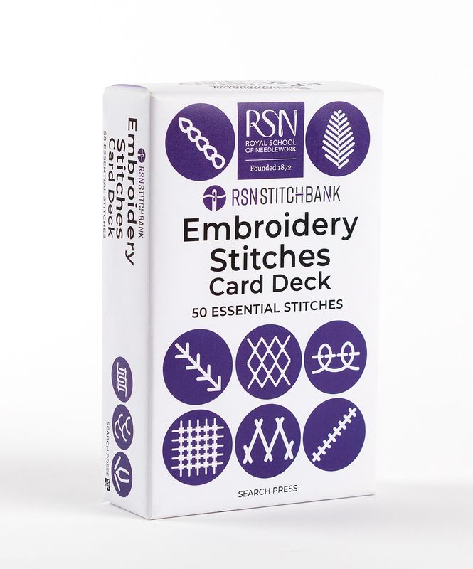 RSN Stitch Bank: The Embroidery Stitches Card Deck
