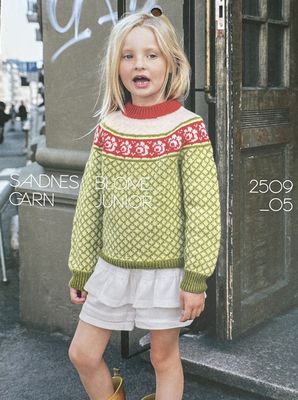 Blome Junior 2509_05 / Sandnes Garn Pattern Blome Junior 2509_05 / Sandnes Garn Pattern