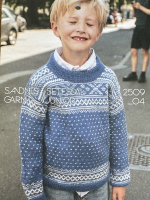 Setesdal Junior 2509_04 / Sandnes Garn Pattern