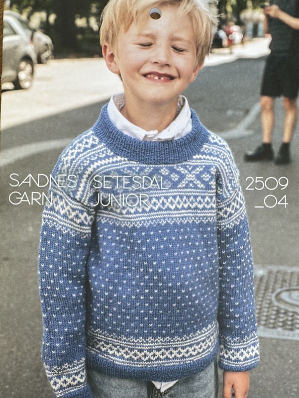 Setesdal Junior 2509_04 / Sandnes Garn Pattern