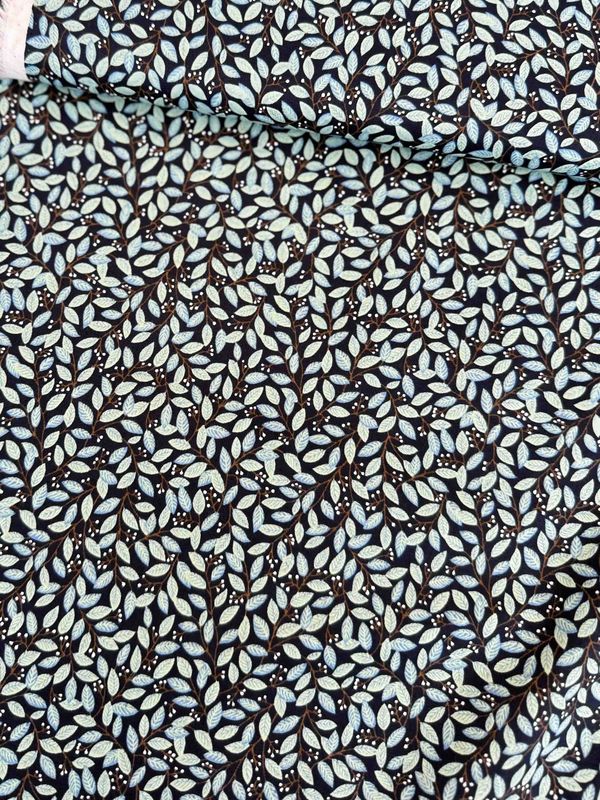 Hokkoh Printed Lawn / Tiny Leaves / 25cm