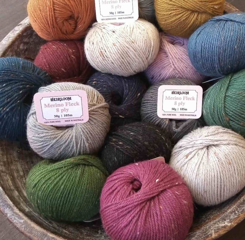 Heirloom Merino Fleck 8 Ply