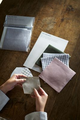 Fog Linen Work / Linen Remnant Set