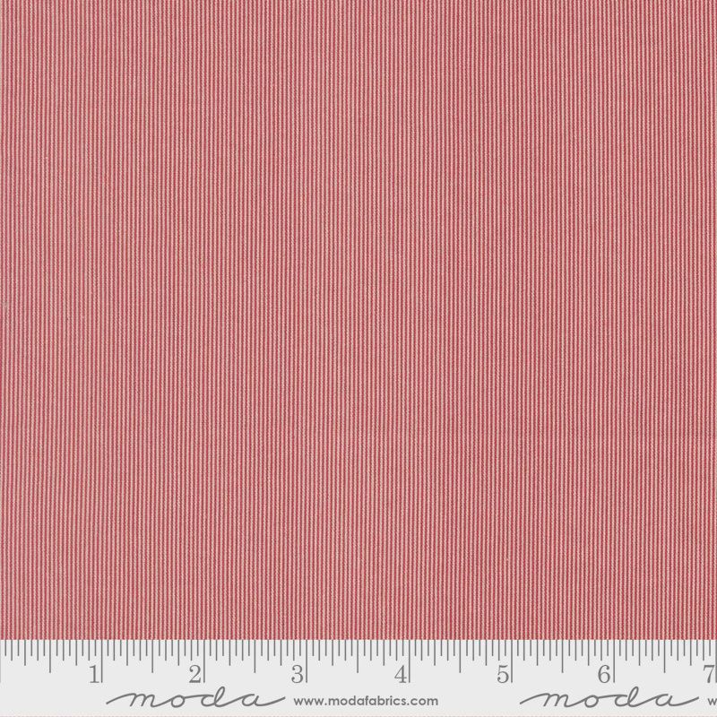 French General Joie De Vivre / Fine Stripe Red M1398811 / 25cm