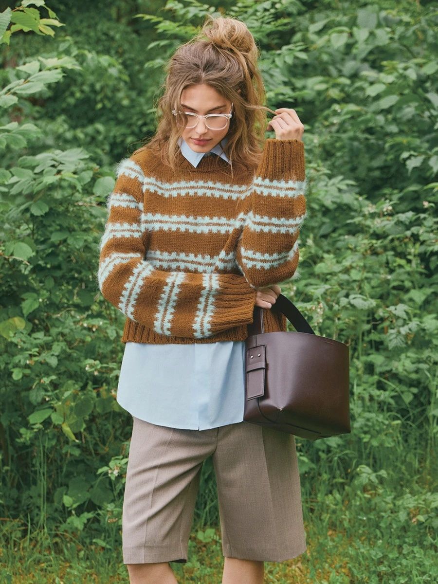 Ridge Sweater 2507_08 / Sandnes Garn Pattern