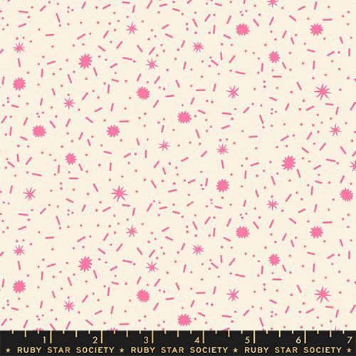 Ruby Star Egg &amp; Friends / Sugar Rush / Neon Pink / Per 25cm